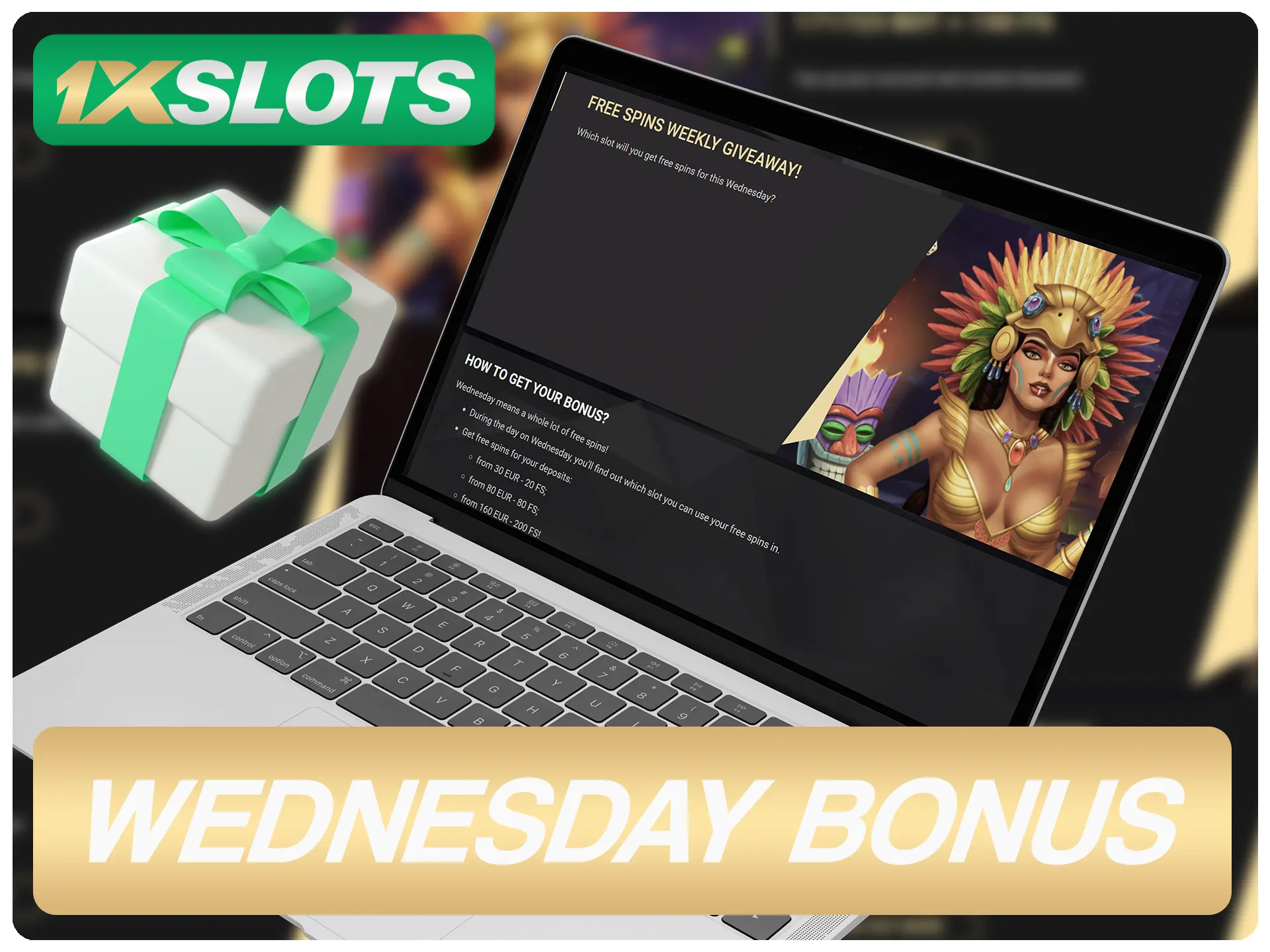 Visite la p&aacute;gina de promociones de 1xSlots y reclame su bono del mi&eacute;rcoles.